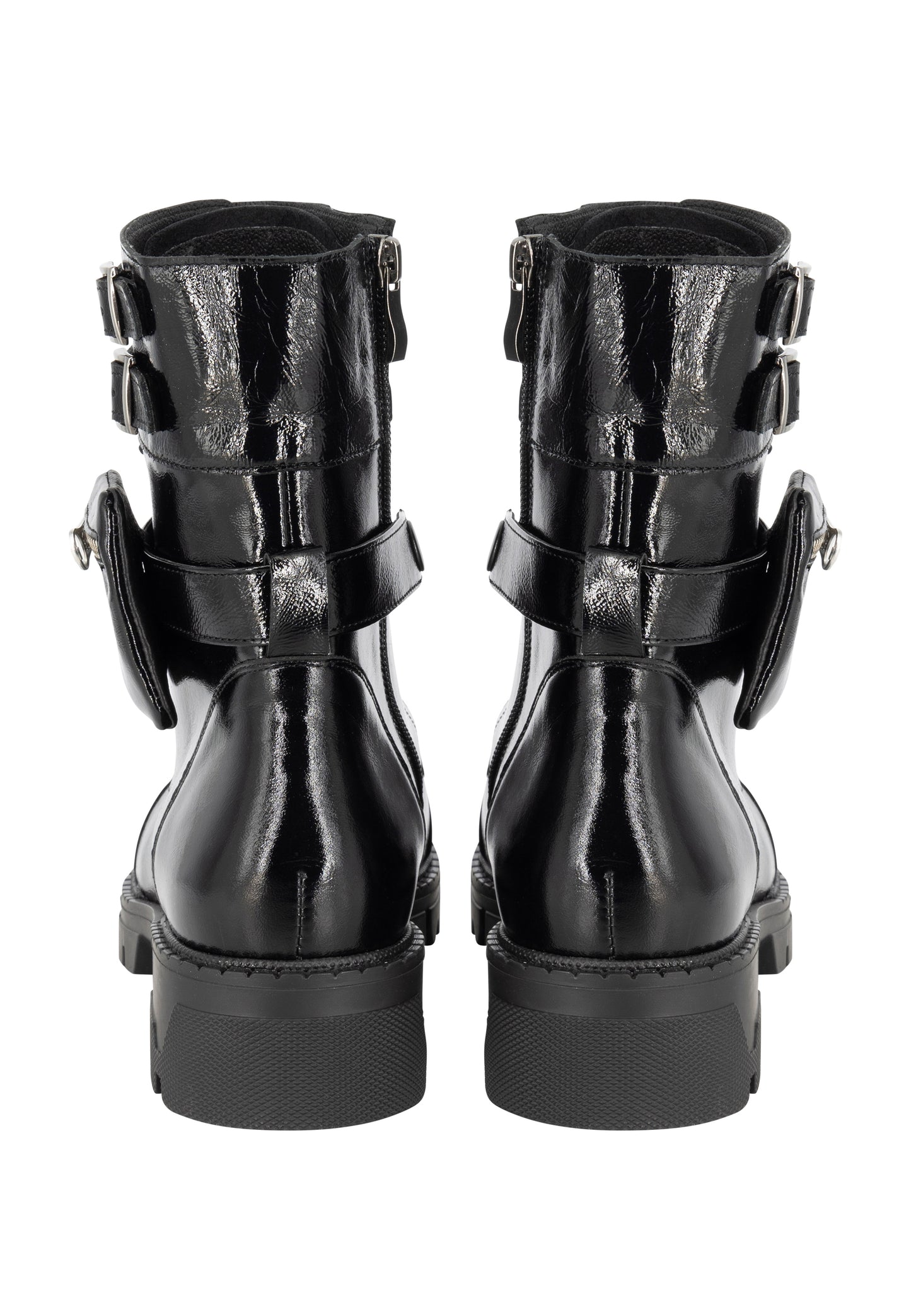 faina Kobiety botki za kostkę z klamrami