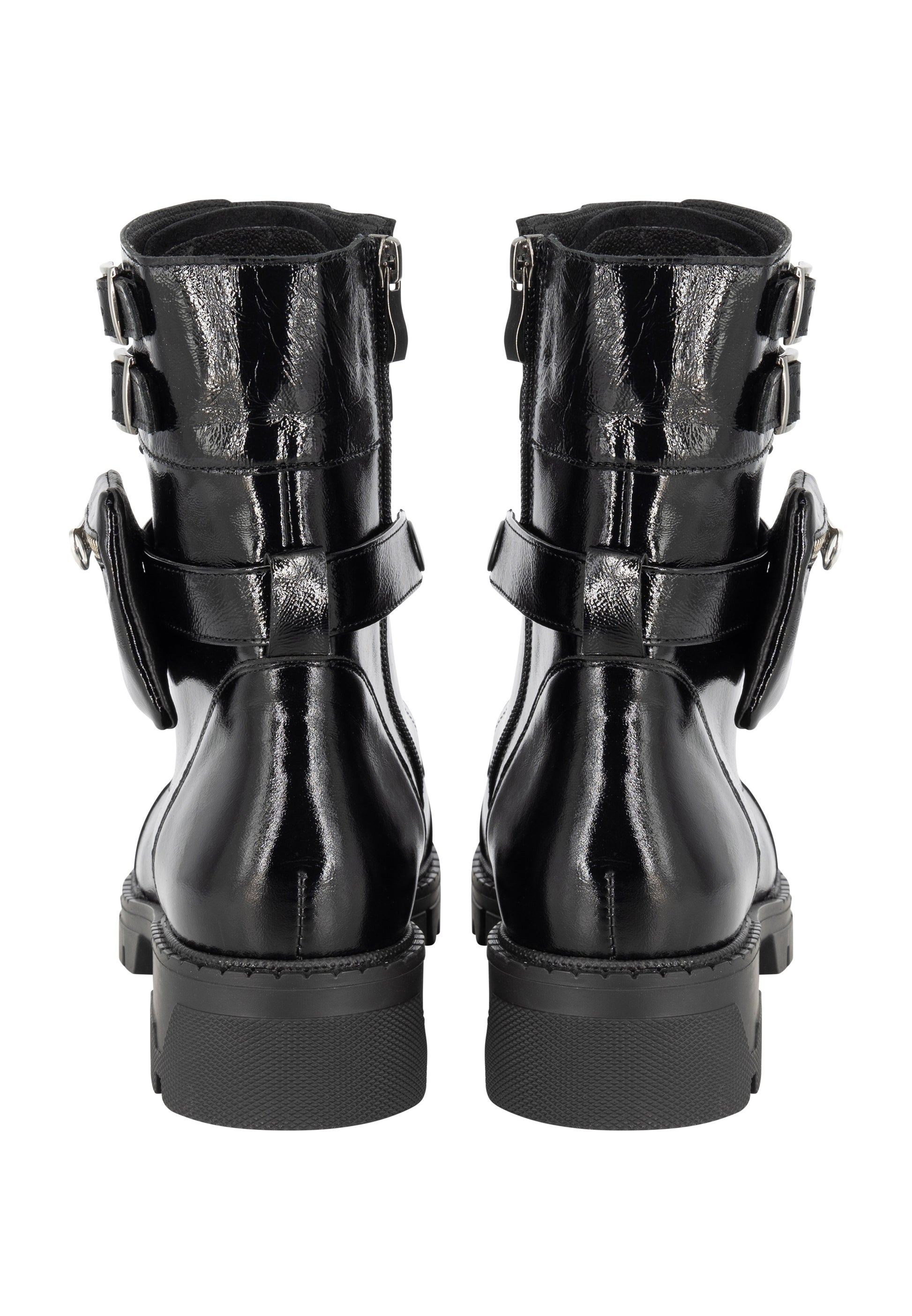 faina Kobiety botki za kostkę z klamrami