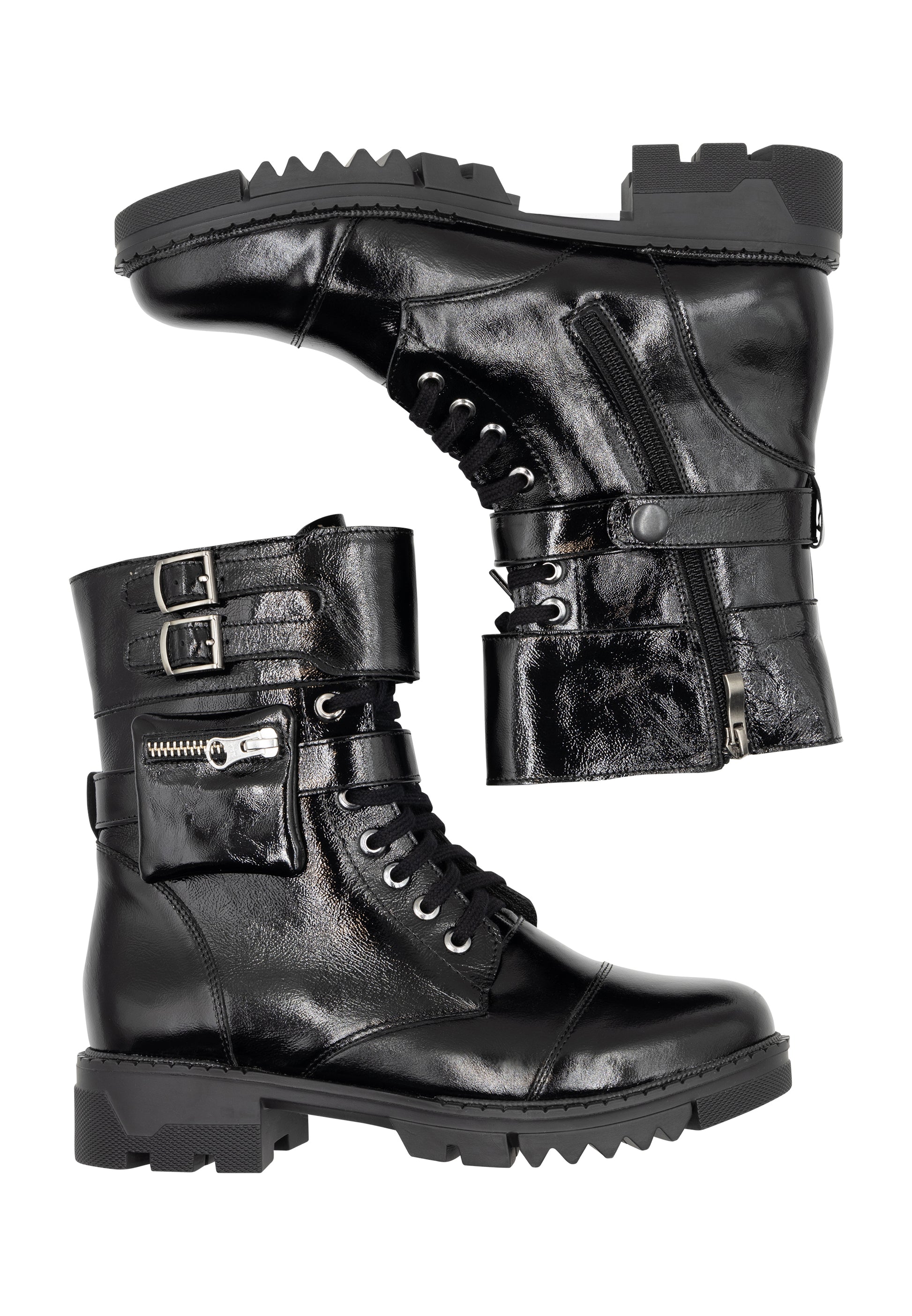 faina Kobiety botki za kostkę z klamrami