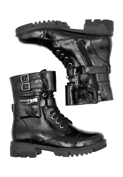 faina Kobiety botki za kostkę z klamrami