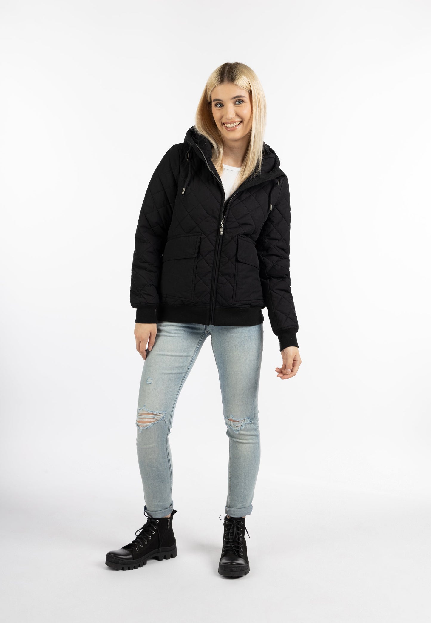 Dreimaster vintage Women's Blouson With Light Padding