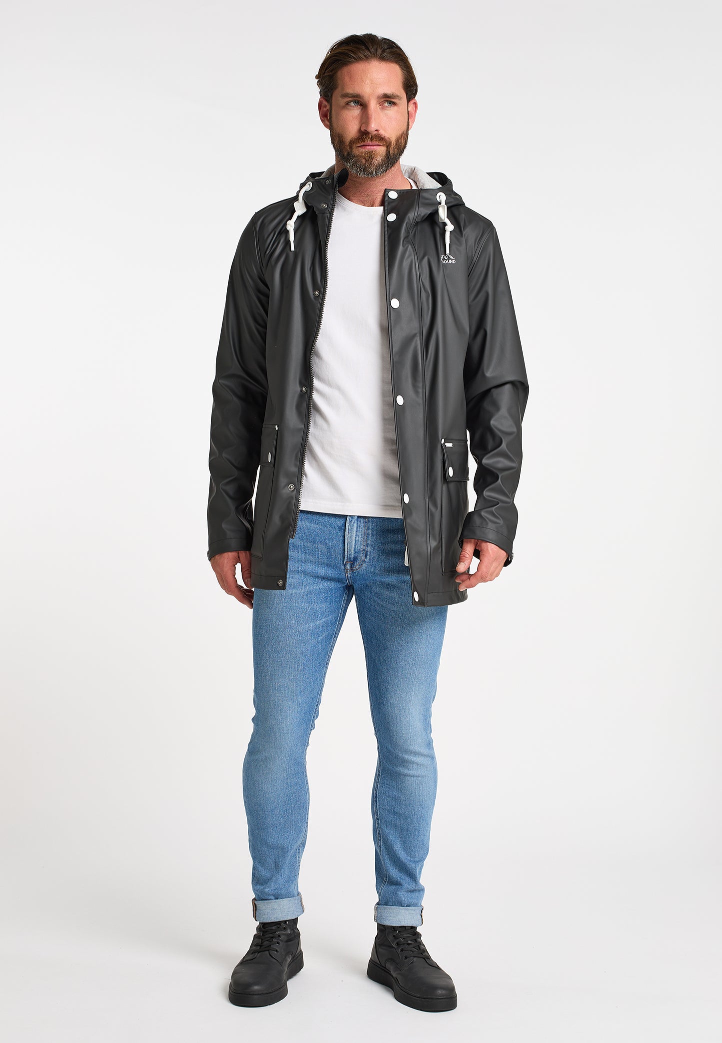 ICEBOUND Męska Kurtka Przeciwdeszczowa