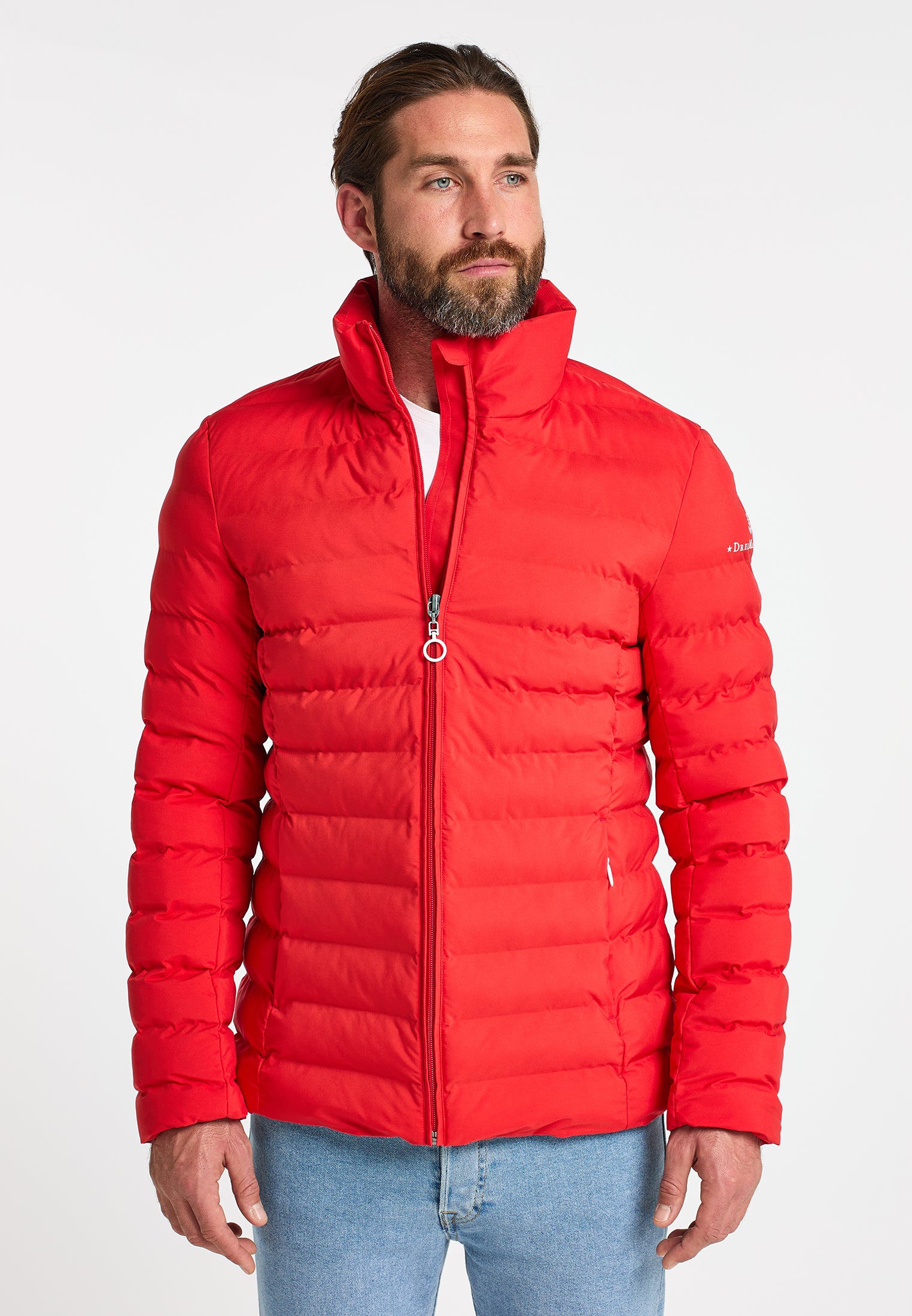 DreiMaster Maritim Men's Padded Quilted Jacket