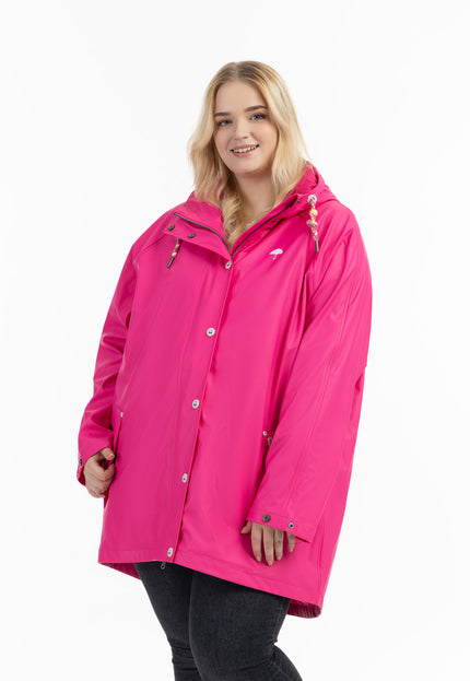 Schmuddelwedda Damen Plus Size Regenmantel