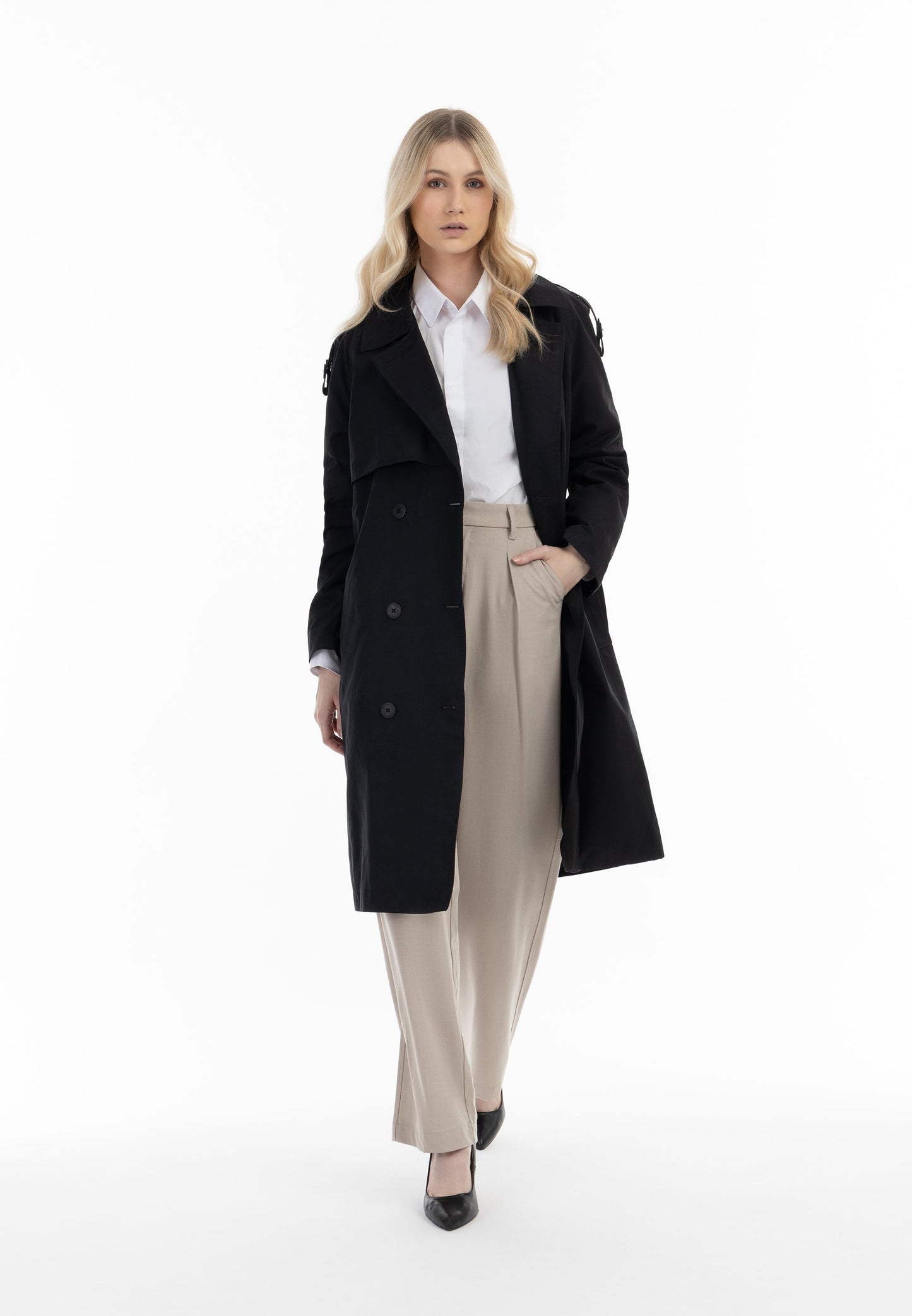 Dreimaster klassik Women's Classic Trench Coat