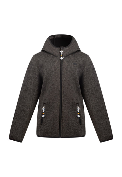 Schmuddelwedda Knitted Fleece Blouson Jacket For Girls