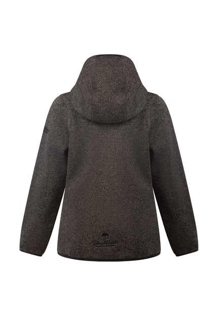 Schmuddelwedda Knitted Fleece Blouson Jacket For Girls