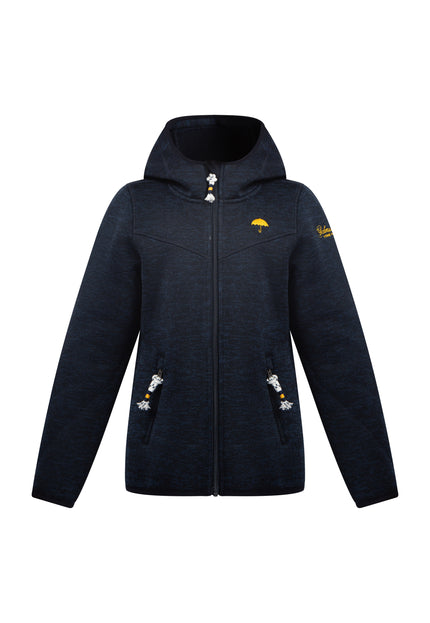 Schmuddelwedda Knitted Fleece Blouson Jacket For Girls