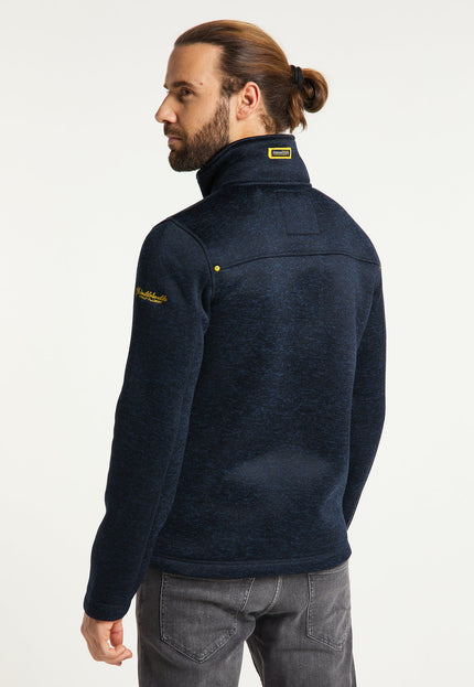 Schmuddelwedda Men's Knitted Fleece Jacket