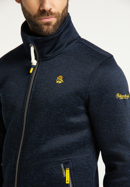 Schmuddelwedda Men's Knitted Fleece Jacket