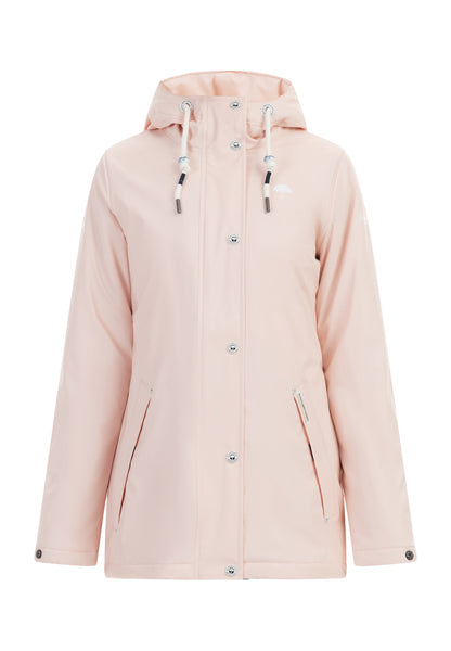 Schmuddelwedda Women's Rain Jacket With Faux Fur Lining