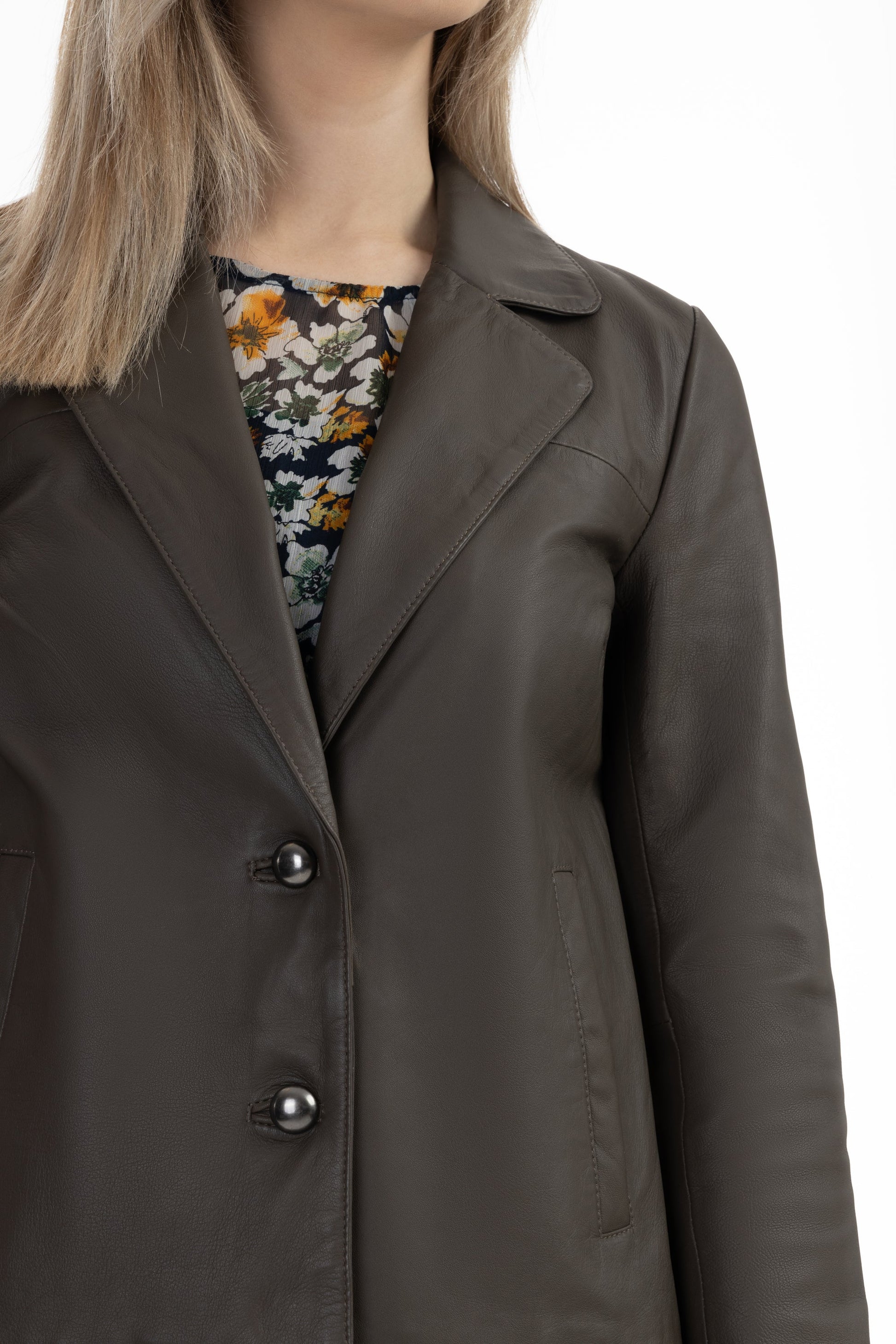 Dreimaster vintage Women's Leather Blazer