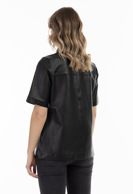 Dreimaster vintage Women's Leather Shirt