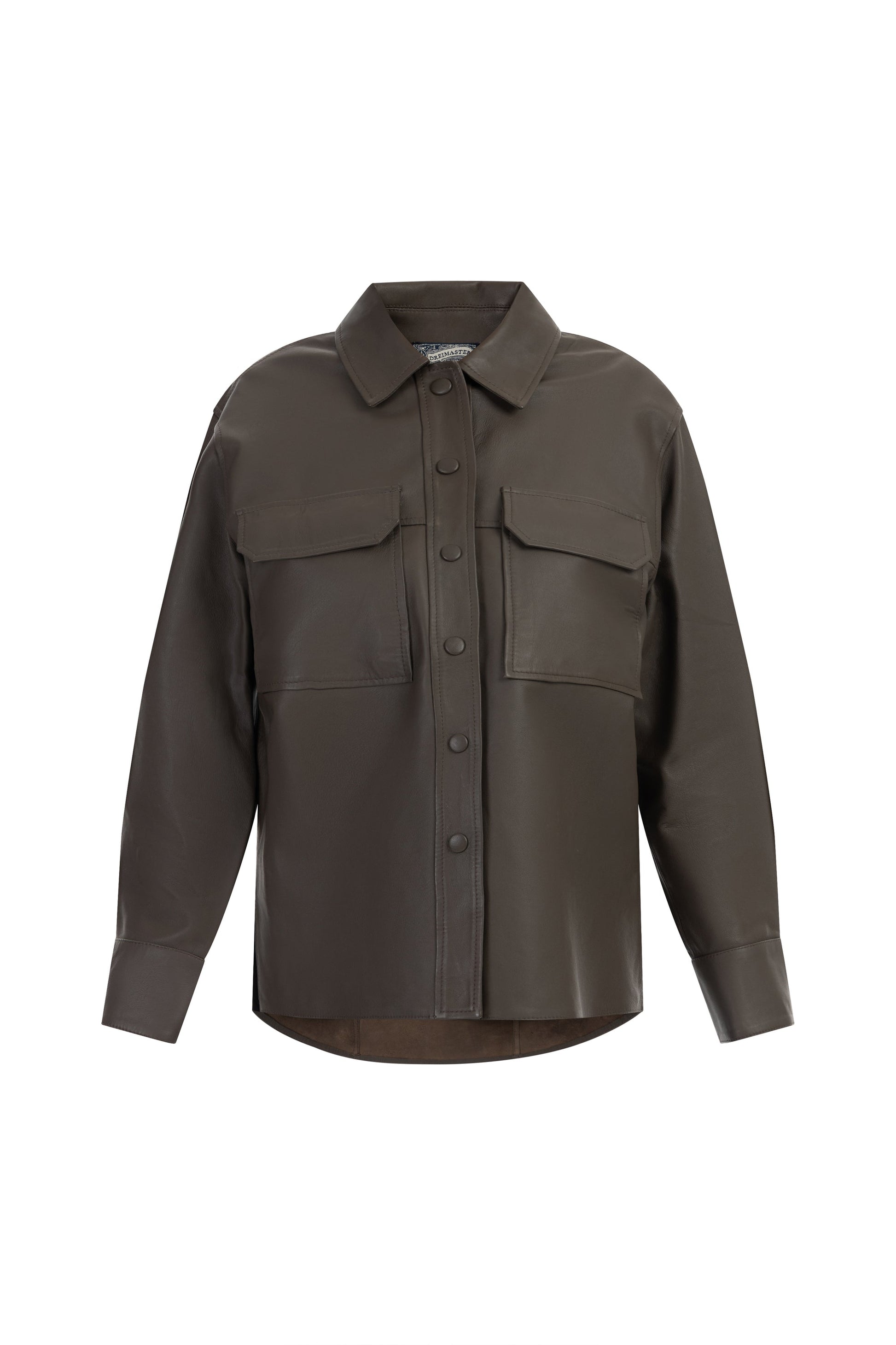 Dreimaster vintage Women's Leather Shirt