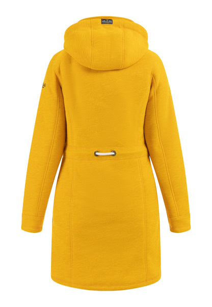 Schmuddelwedda Women's Knitted Fleece Jacket With Teddy Fur