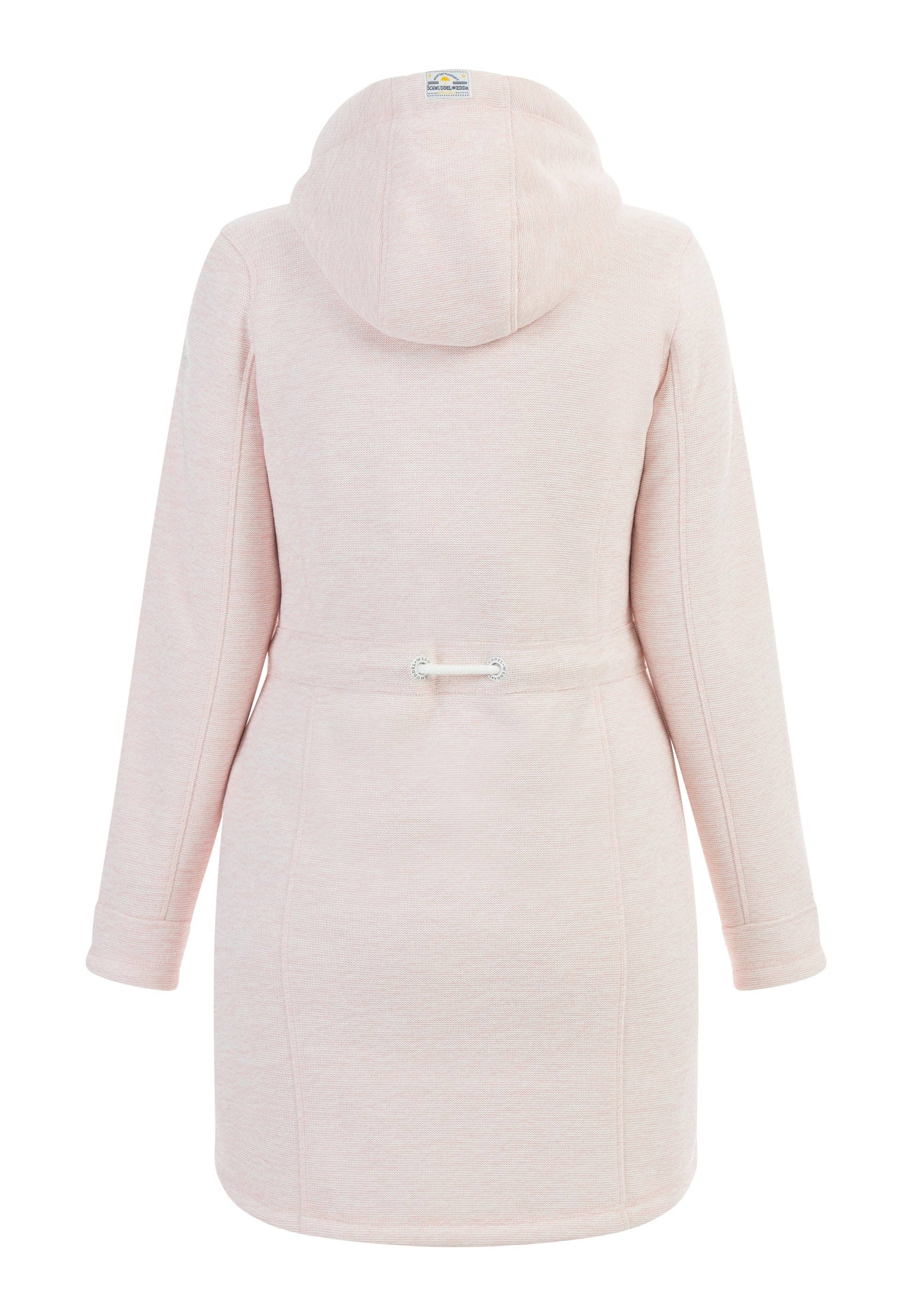 Schmuddelwedda Women's Knitted Fleece Jacket With Teddy Fur