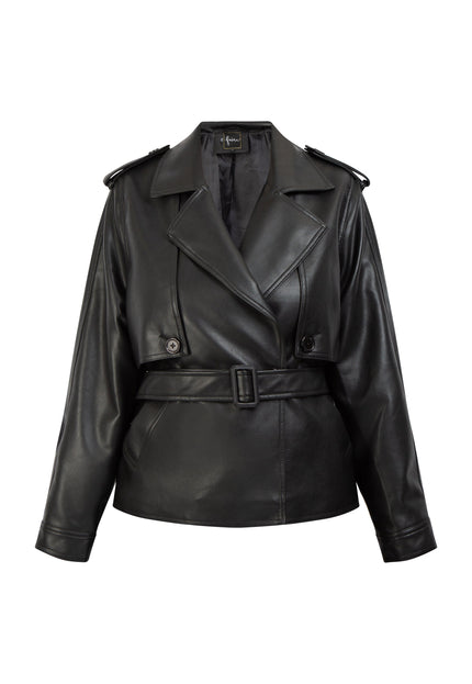 Faina Women's Jacket Made Of Imitation Leather