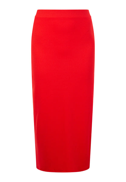 faina Damen Strick-Midirock