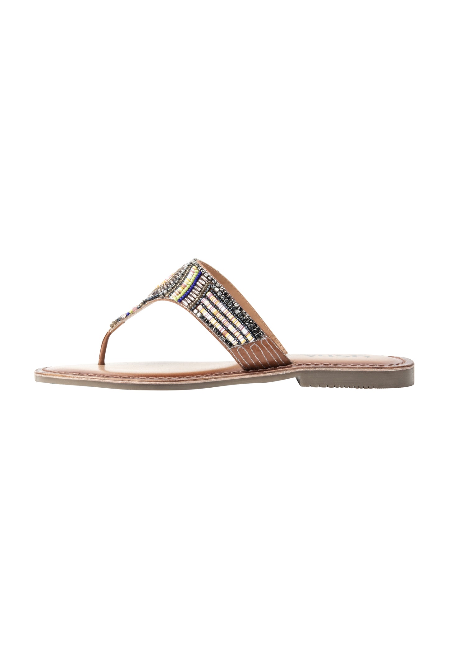 usha FESTIVAL Women's Beaded Sandals