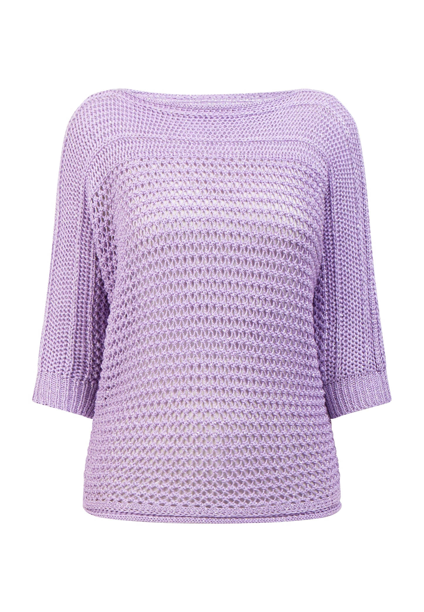 faina Women's Wide Meshed Knitted Sweater
