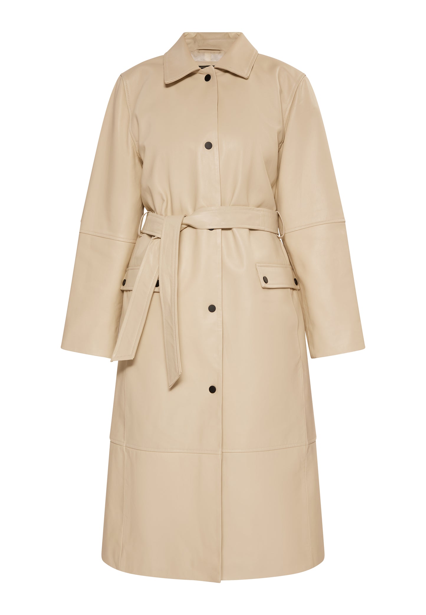 faina Women's Leather Coat