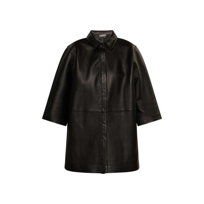 Dreimaster vintage Women's Leather Shirt