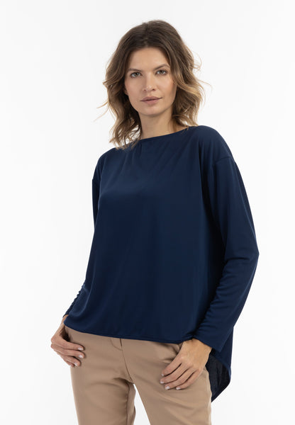 Usha black label Women's Long Sleeve Blouse