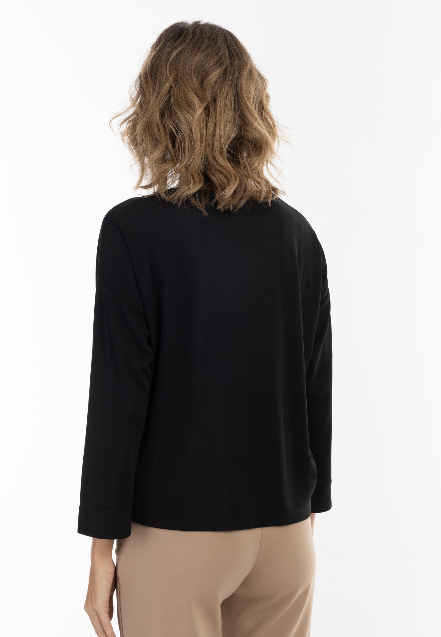 usha BLACK LABEL Women's Long Sleeve Blouse