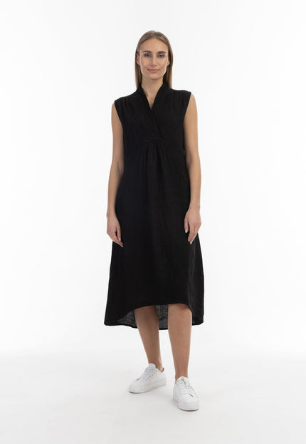 Risa Women's Linen Midi Dress