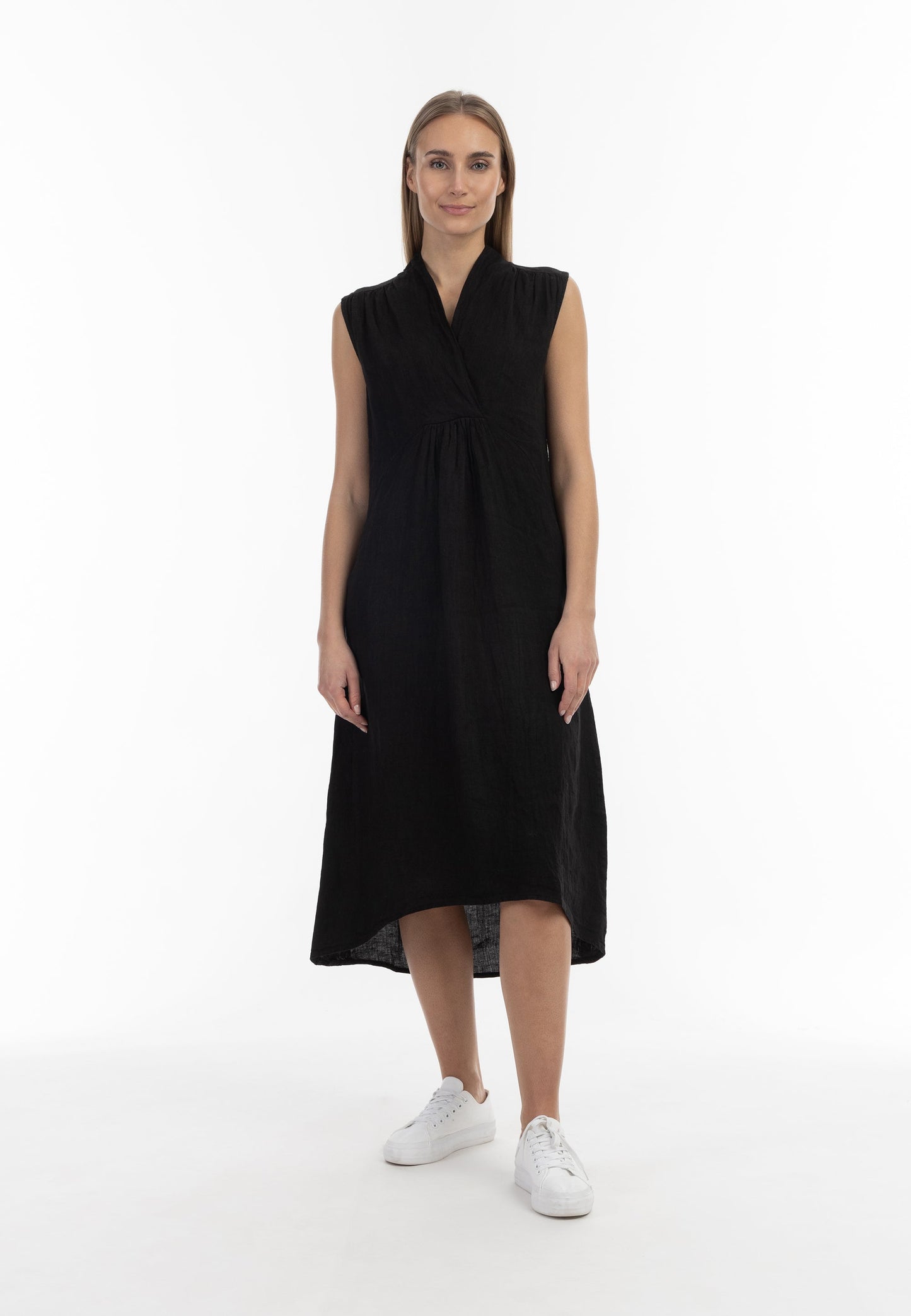 Risa Women's Linen Midi Dress