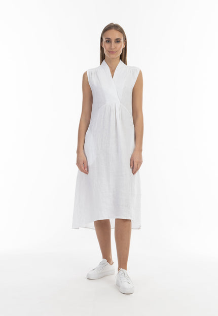 Risa Women's Linen Midi Dress