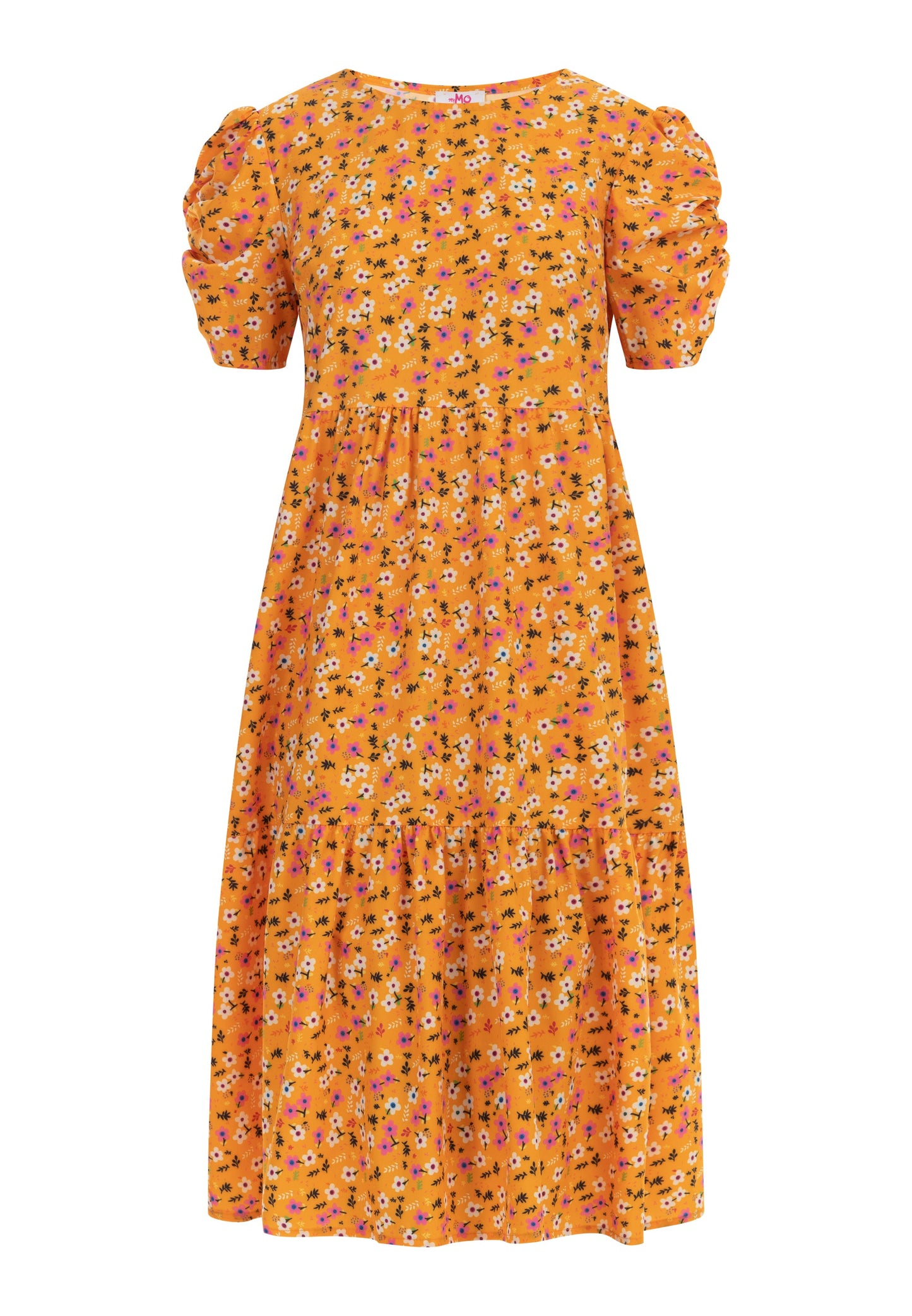 Mymo Women's Midi Short Sleeve Dress