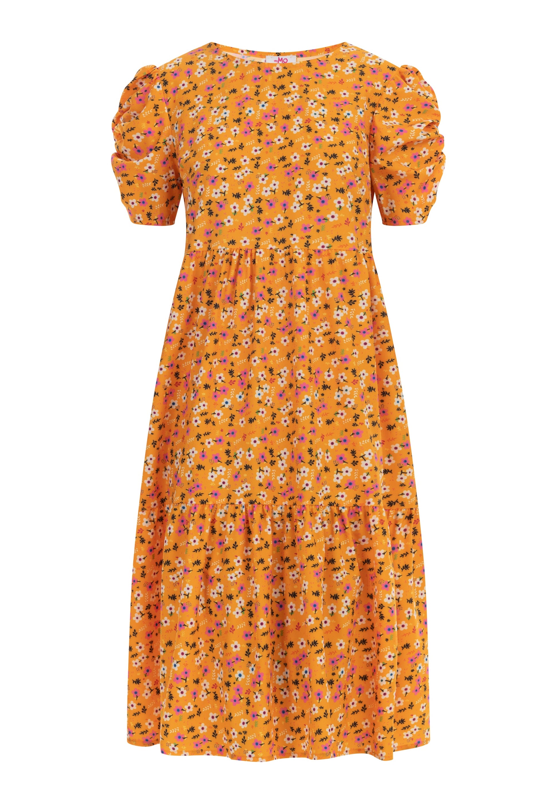 Mymo Women's Midi Short Sleeve Dress