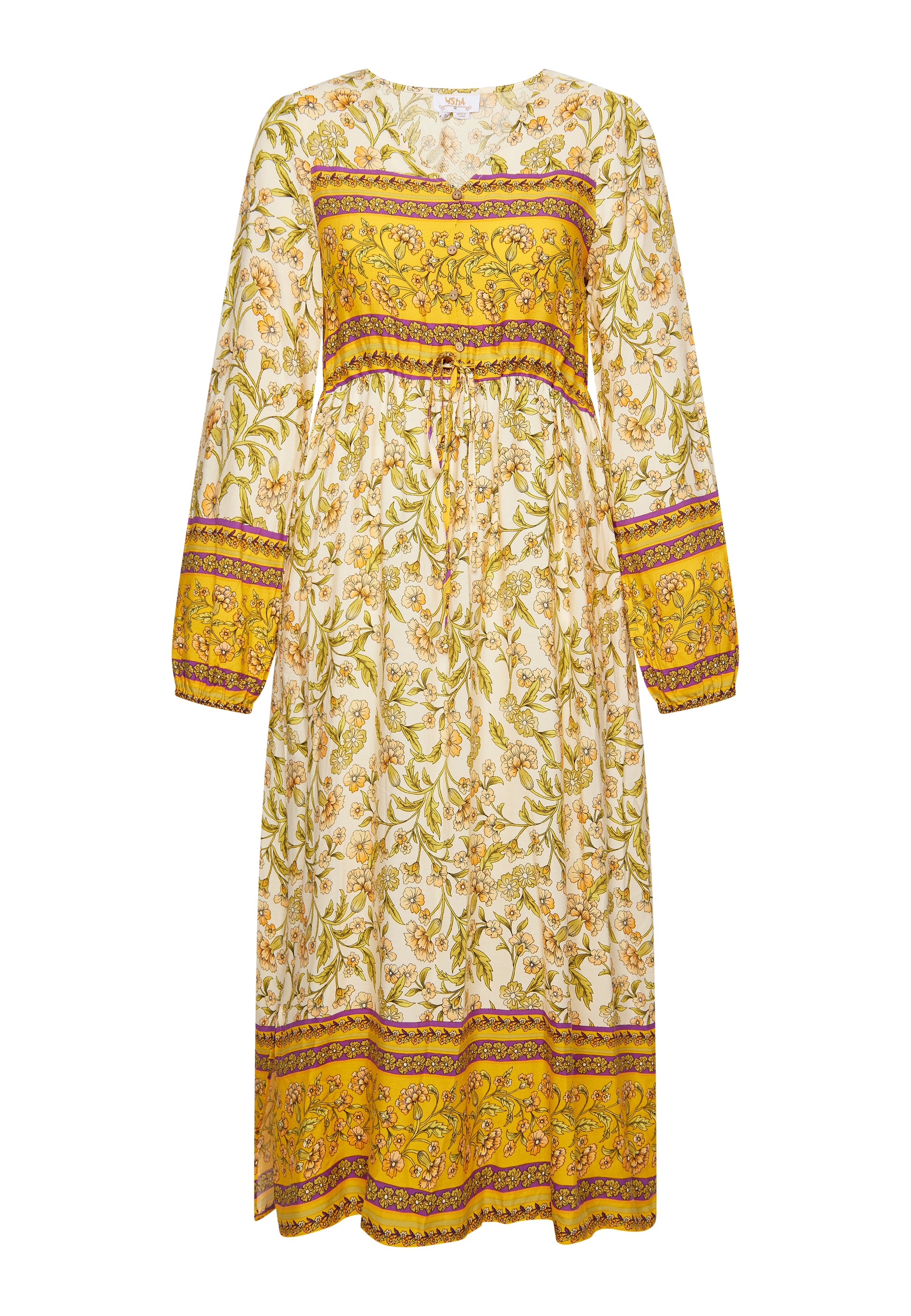 usha FESTIVAL Women's Summer Dress