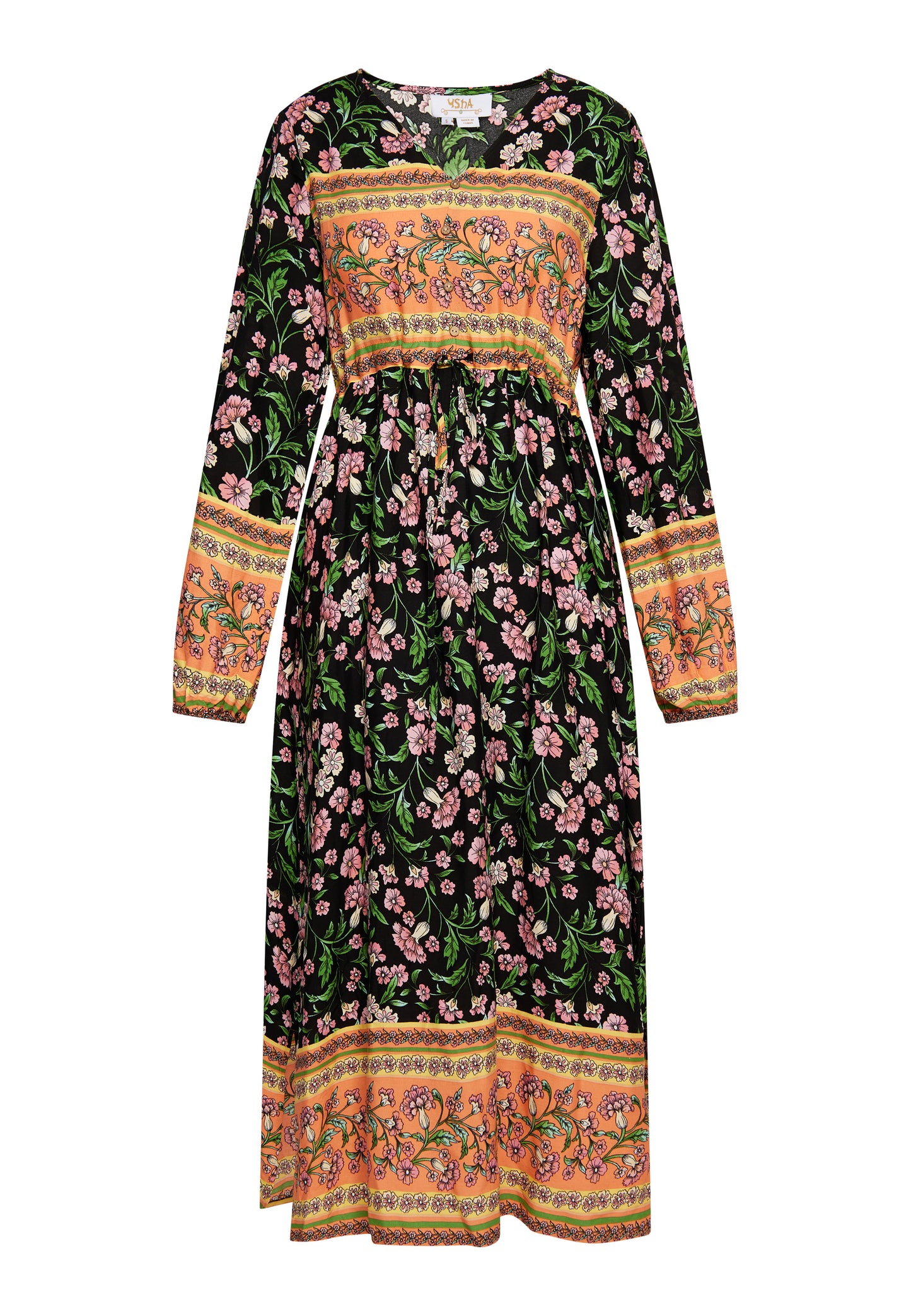 usha FESTIVAL Women's Summer Dress