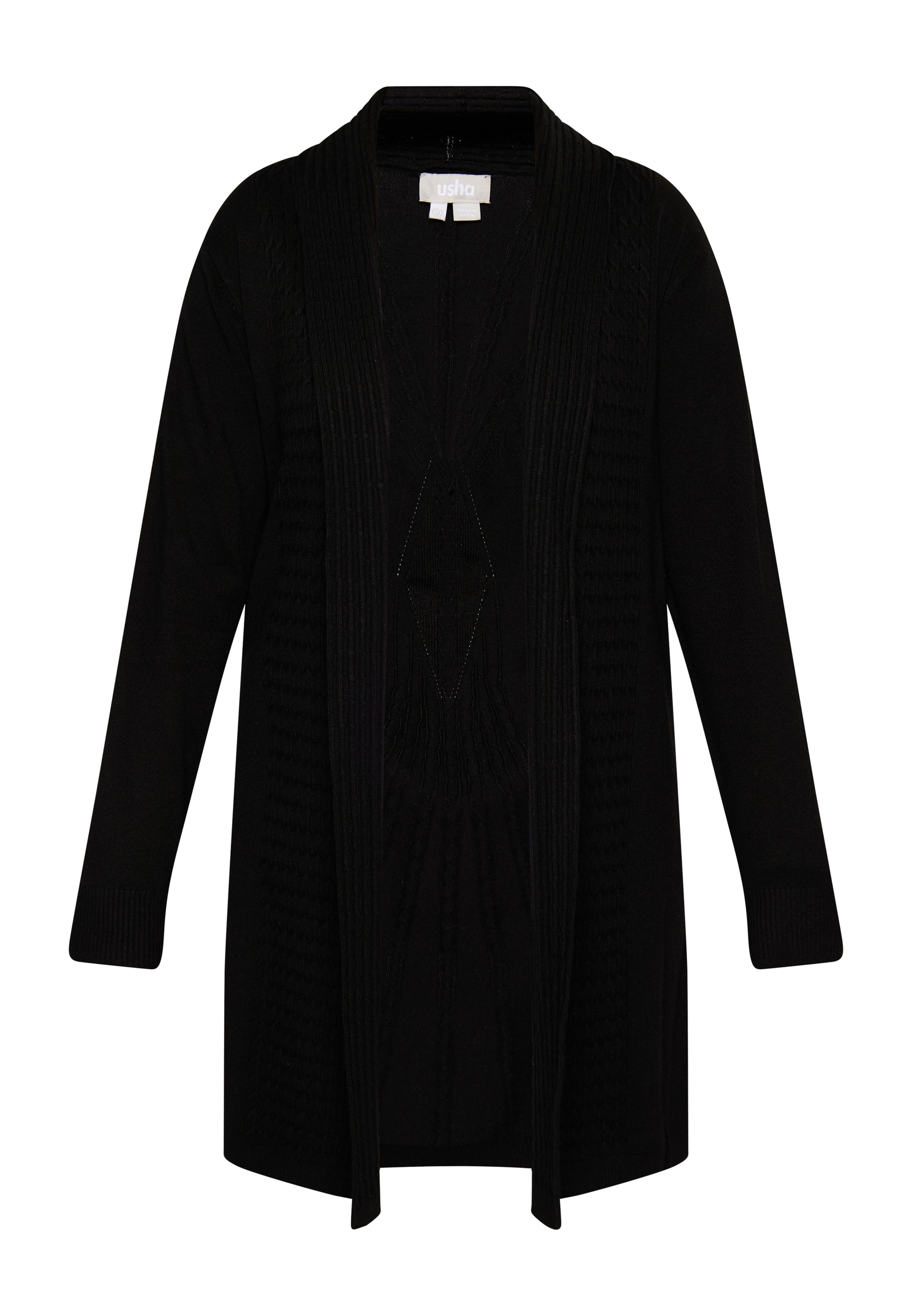 usha Women's Open Cardigan