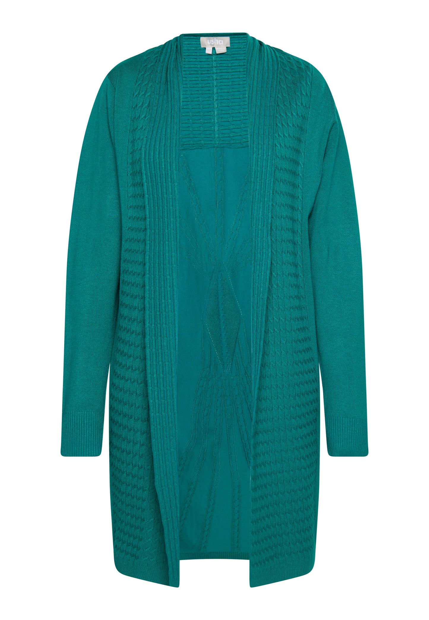 usha Women's Open Cardigan