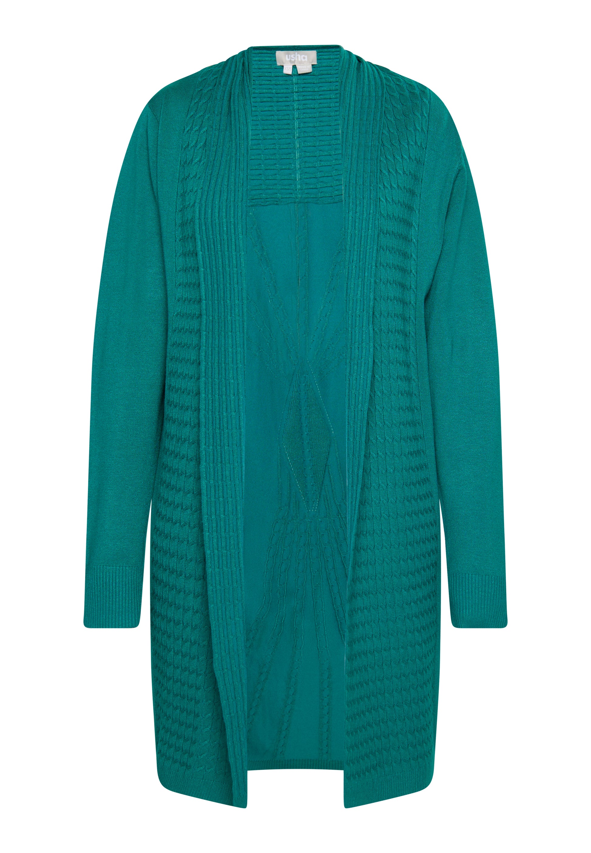 usha Women's Open Cardigan