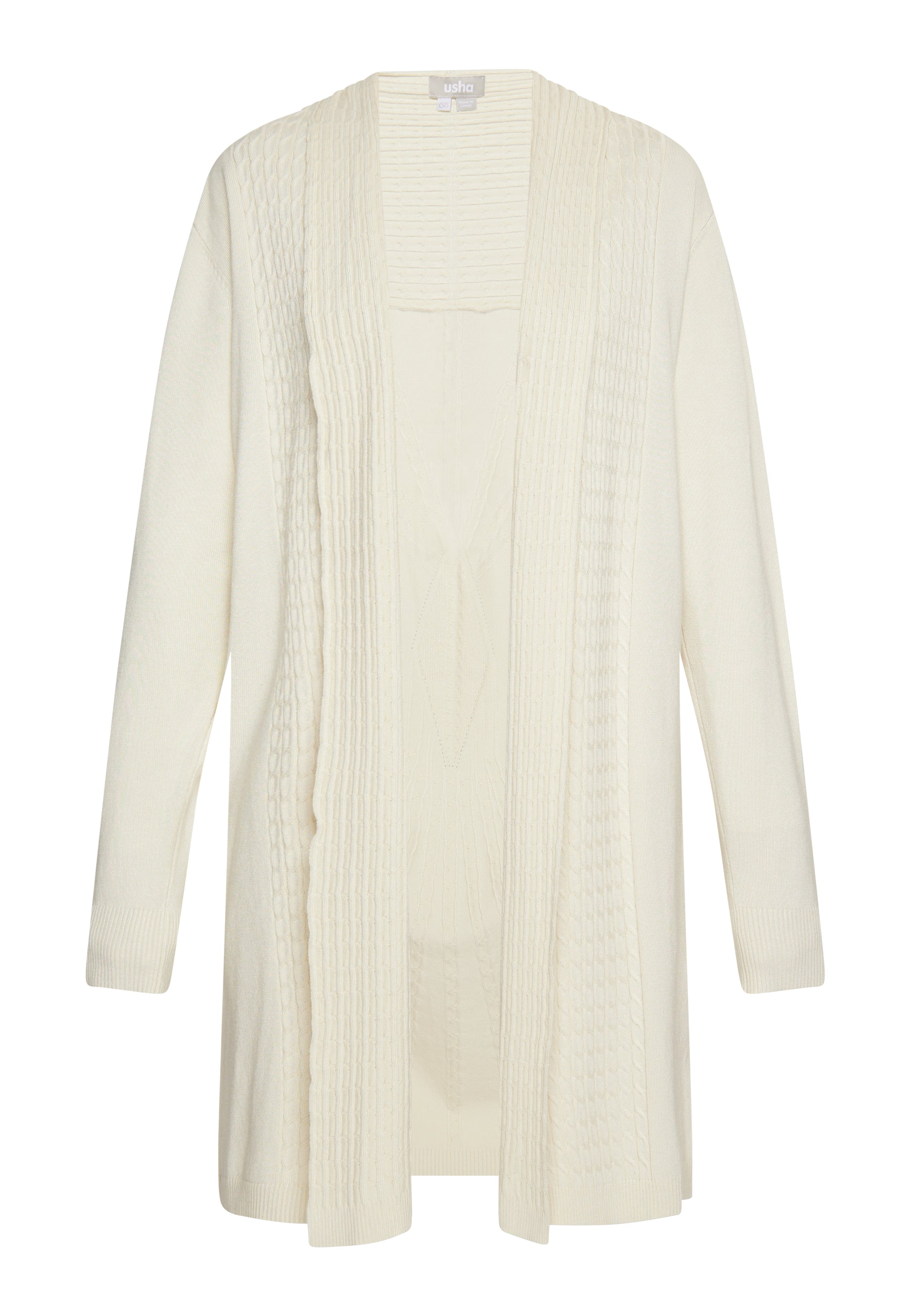 usha Women's Open Cardigan