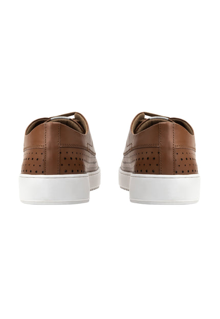 Dreimaster maritim Men's Leather Sneakers