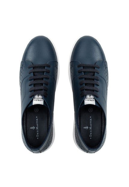 Dreimaster maritim Men's Leather Sneakers