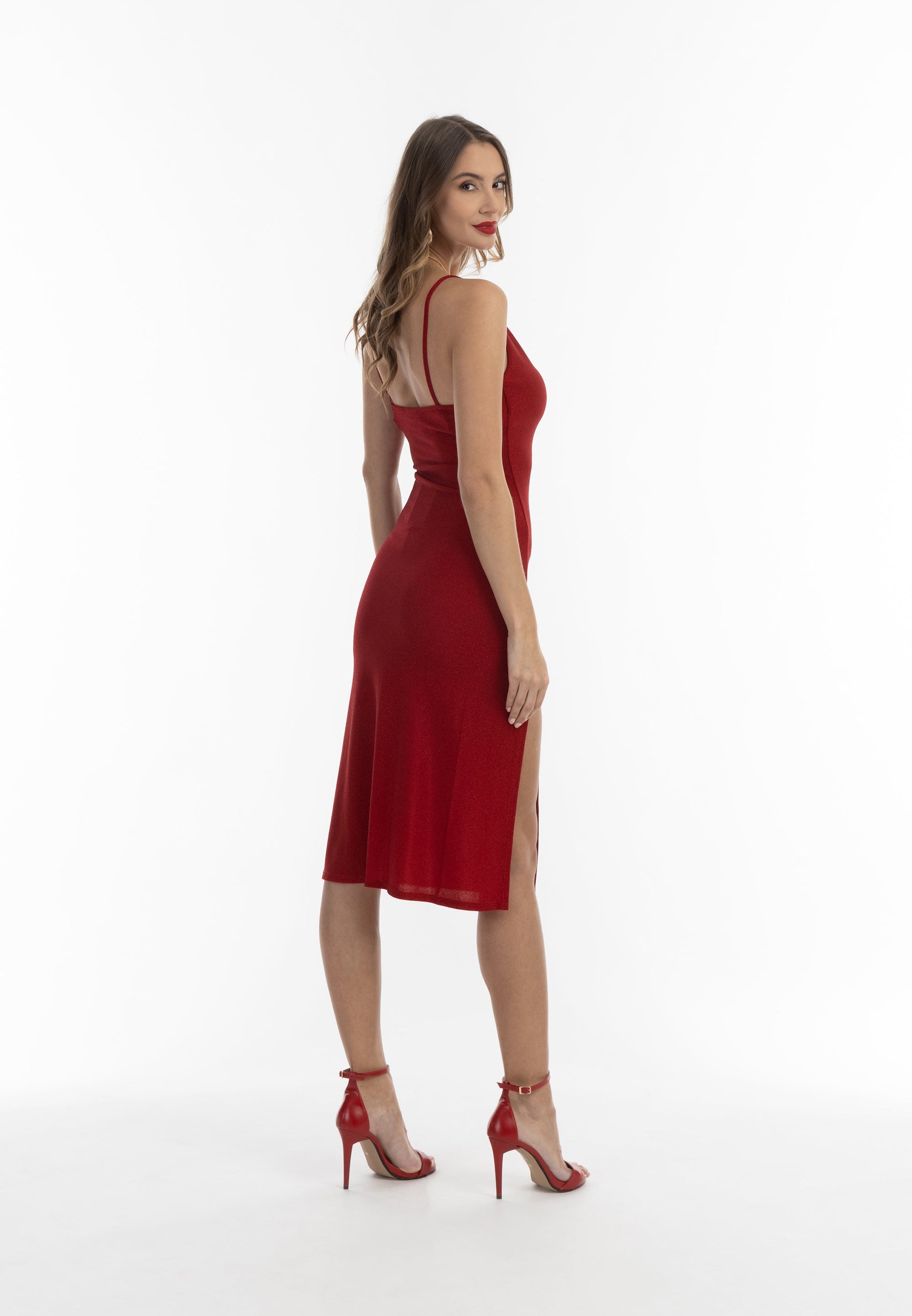 Faina Women's Evening Dress With Spaghetti Straps