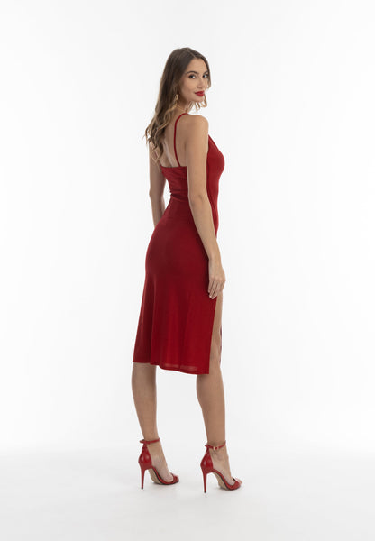 Faina Women's Evening Dress With Spaghetti Straps