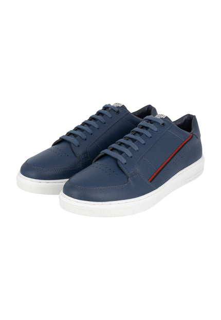 DreiMaster Maritim Men's Leather Sneakers