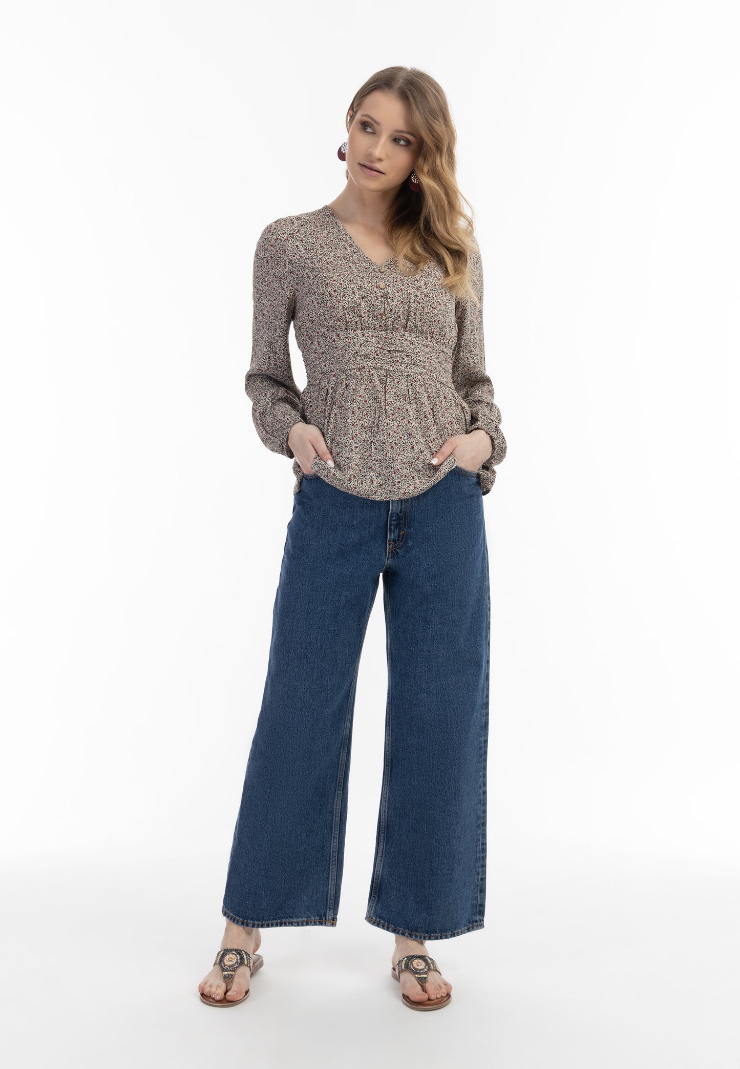 usha FESTIVAL Women's Blouse