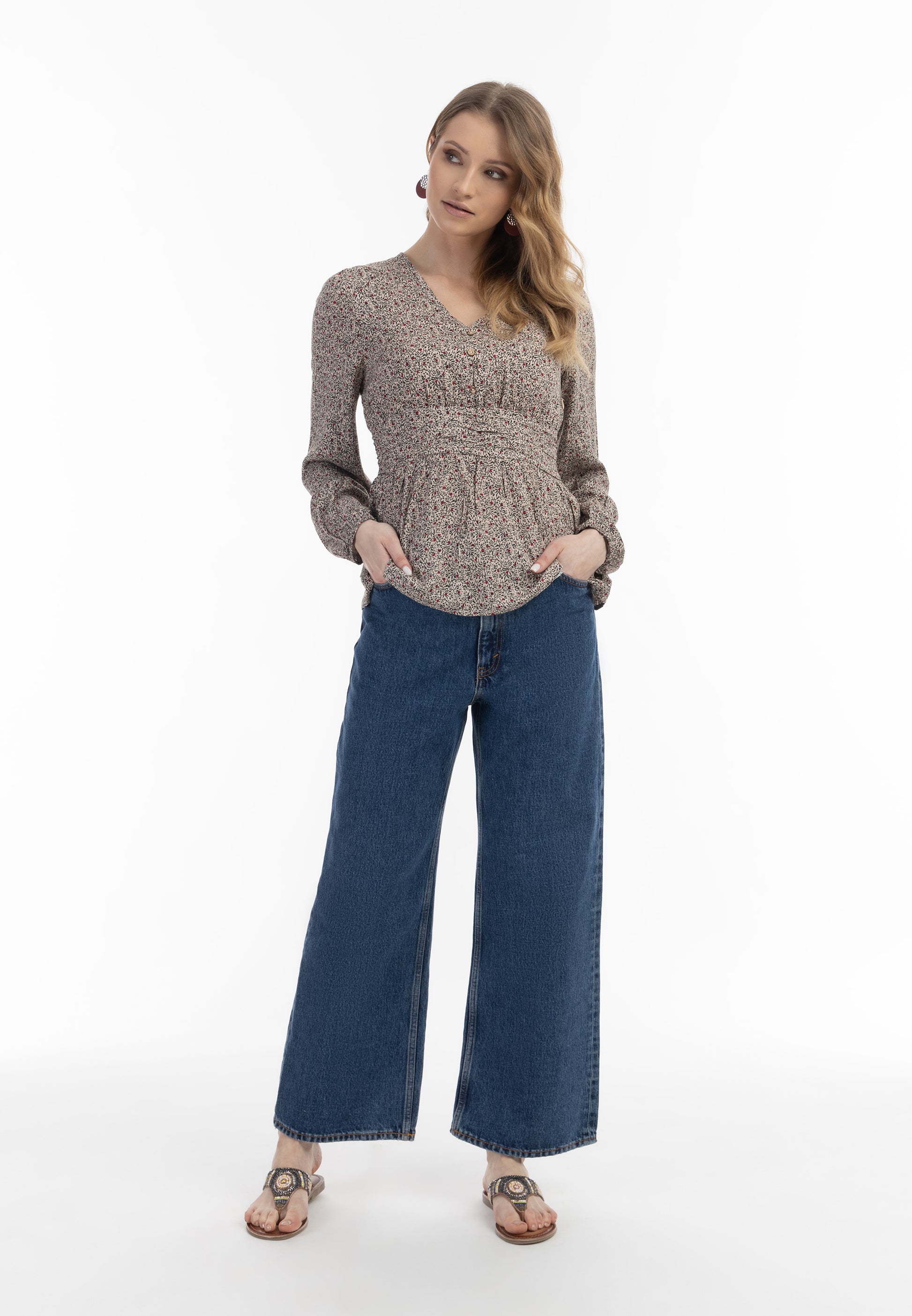 usha FESTIVAL Women's Blouse