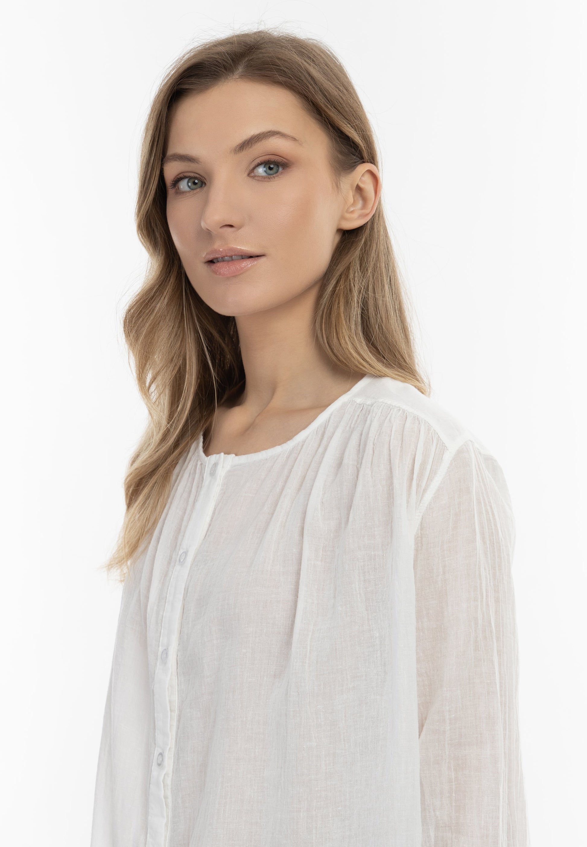 Dreimaster vintage Women's Long Sleeve Blouse