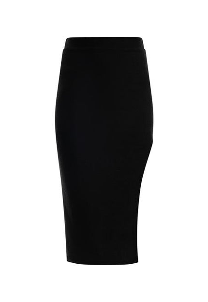 Faina Women's Pencil Skirt In A Glitter Look