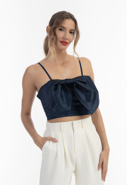 faina Damen Top mit Schleife