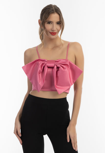 faina Damen Top mit Schleife